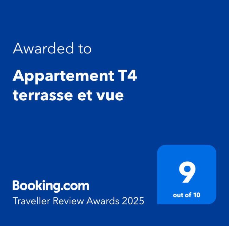 Appartement T4 Terrasse Et Vue Istres Exterior foto
